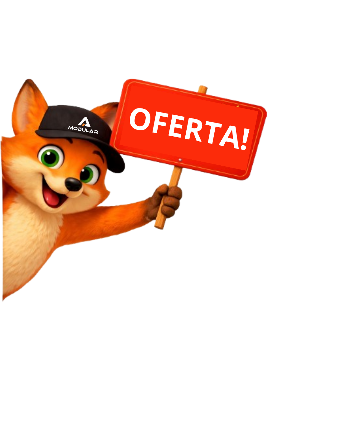 Mascote Modular Construção