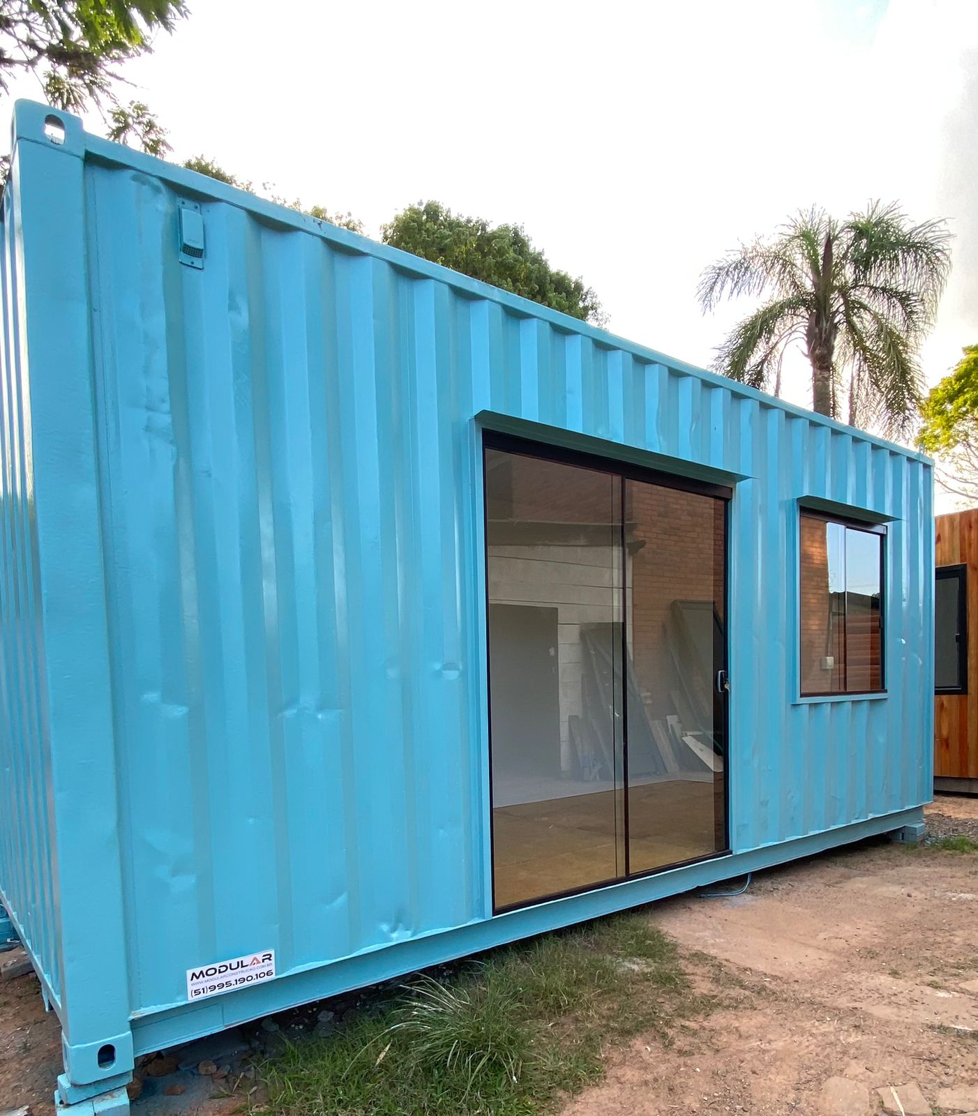 Container Kitnet 15m² pronto para uso