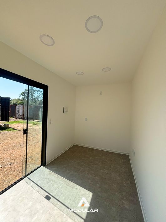 Cômodo em Container Pronto para Mobiliar - Modular Construção | Container Marítimo Gravataí RS