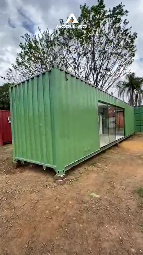Loja Container 30m² com Lavabo - Modular Construção | Container Marítimo Gravataí RS