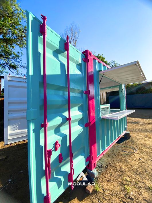 Quiosque em Container Personalizado - Modular Construção | Container Marítimo Gravataí RS